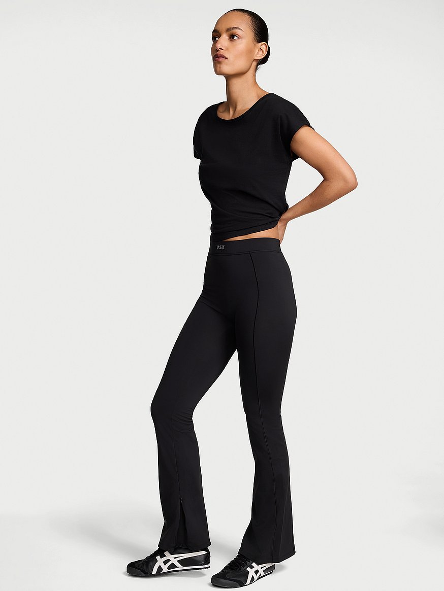 L Victoria's Secret VSX ヴィクシー　ヨガパンツ Buy VSX WinterTech™ Flare Legging, Black - Order Bottoms online
