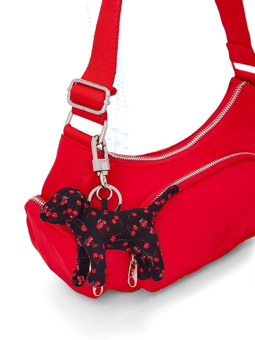 Micro Dog Keychain Charm