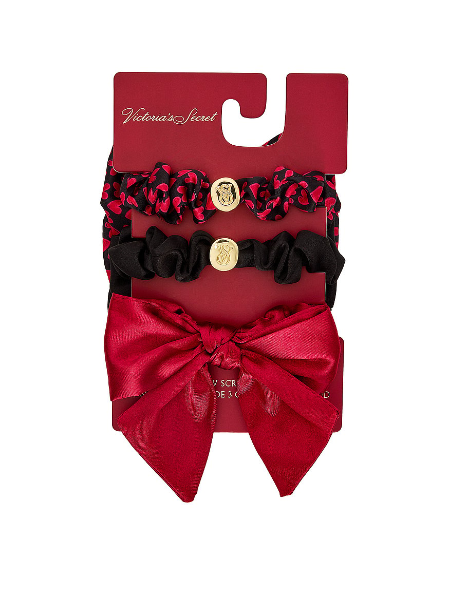 Buy 3-Pack Bow Scrunchie Gift Set, Vday - Order Hair  display picture 3