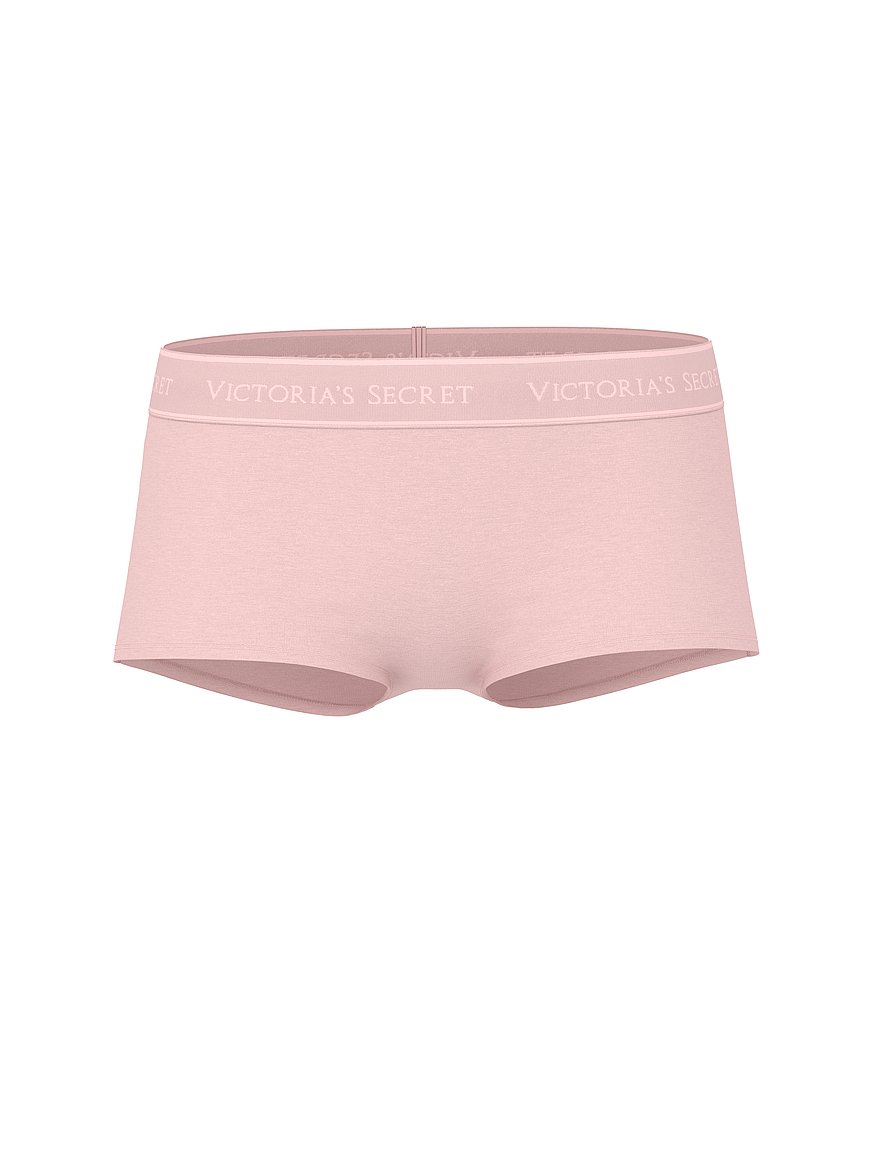 Logo Cotton Boyshort Panty