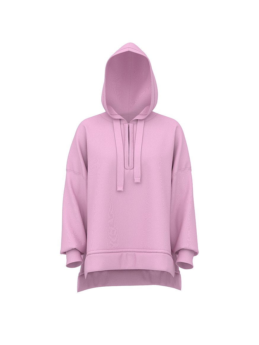 Ivy Fleece Tunic Hoodie