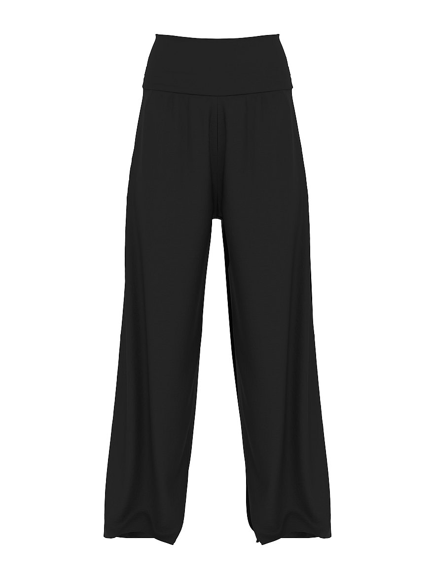 Buy All-Day Cotton™ Foldover Wide-Leg Pants, - Order Bottoms Buy All-Day Cotton™ Foldover Wide-Leg Pants, - Order Bottoms