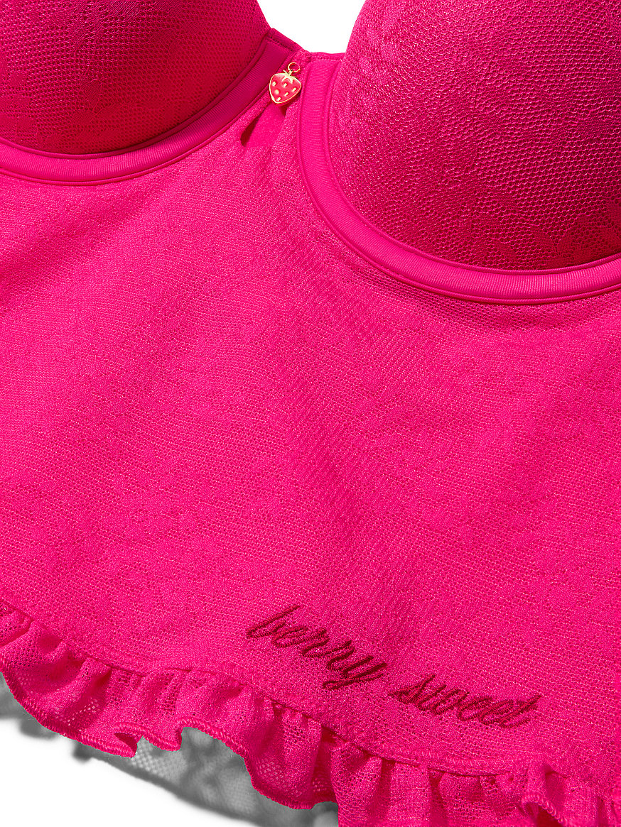 Buy PINK Wink™ Lightly Lined Scoop Corset Top, Hot Stuff - Order