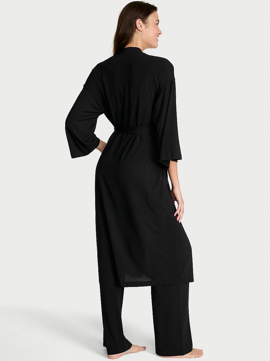 Buy SoSoft™ Modal 3-Piece Set, Black - Order Pajamas Sets online