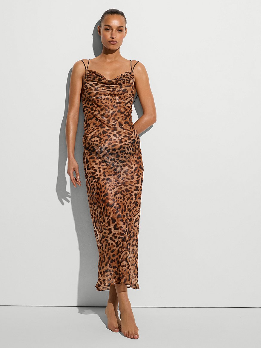 Buy Geo Leo Chiffon Draped Maxi Slip Dress, Shimmer Leopard - Order Slips online - Victoria's Secret US Buy Geo Leo Chiffon Draped Maxi Slip Dress, Shimmer Leopard - Order Slips online - Victoria's Secret US