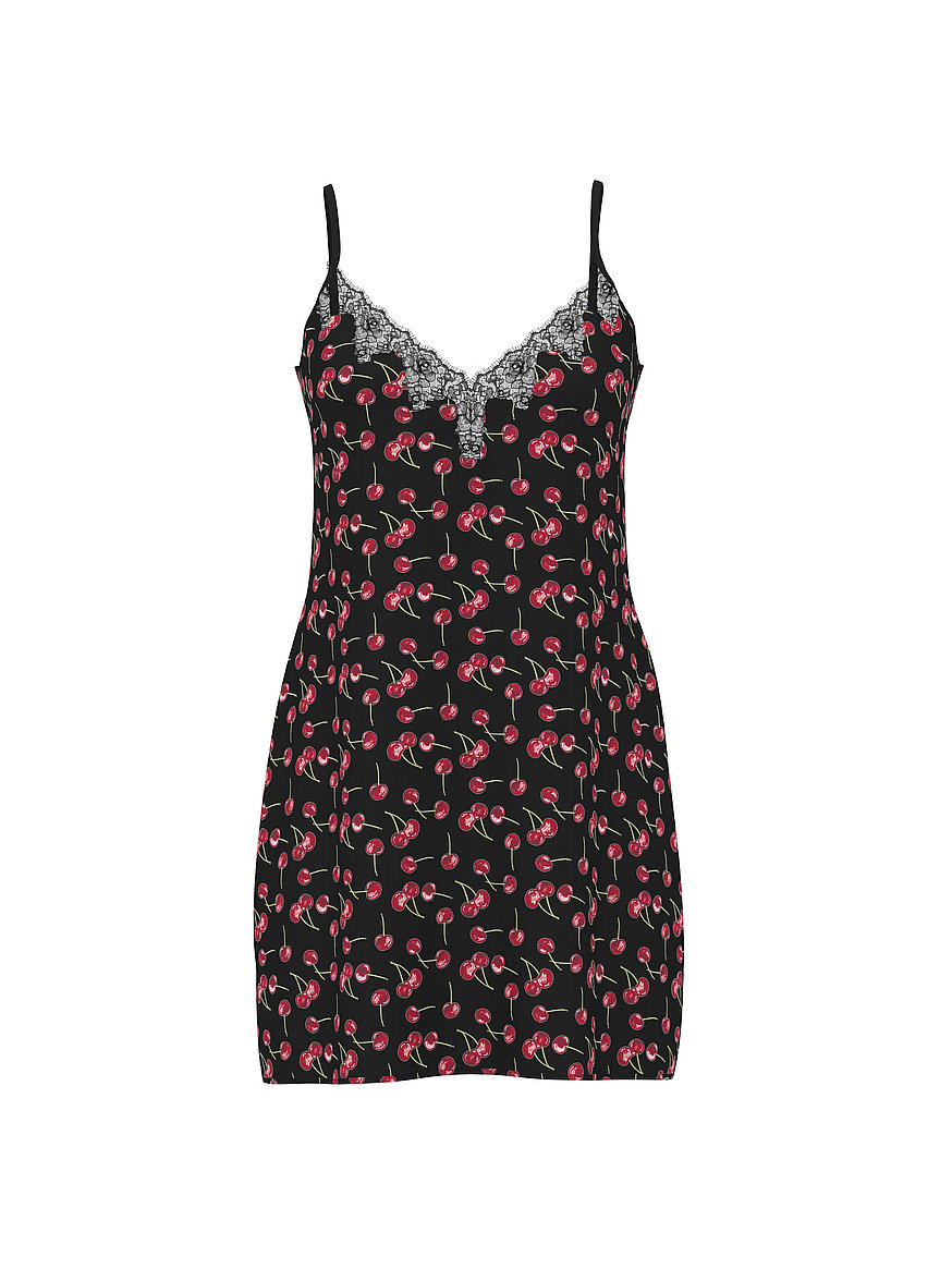 chinese dress ladies Pink Satin Slip Dress