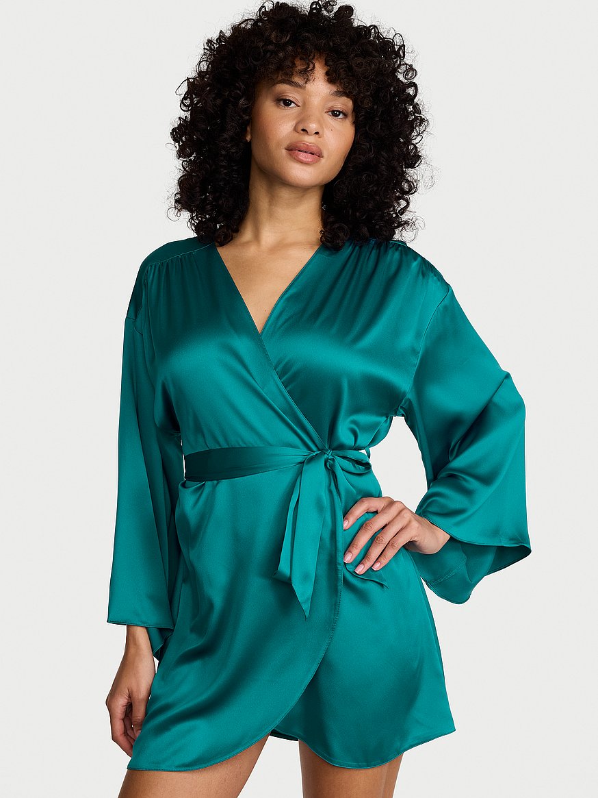 Vs Robe Buy Satin Short Robe, - Order Robes online - Victoria's Secret US