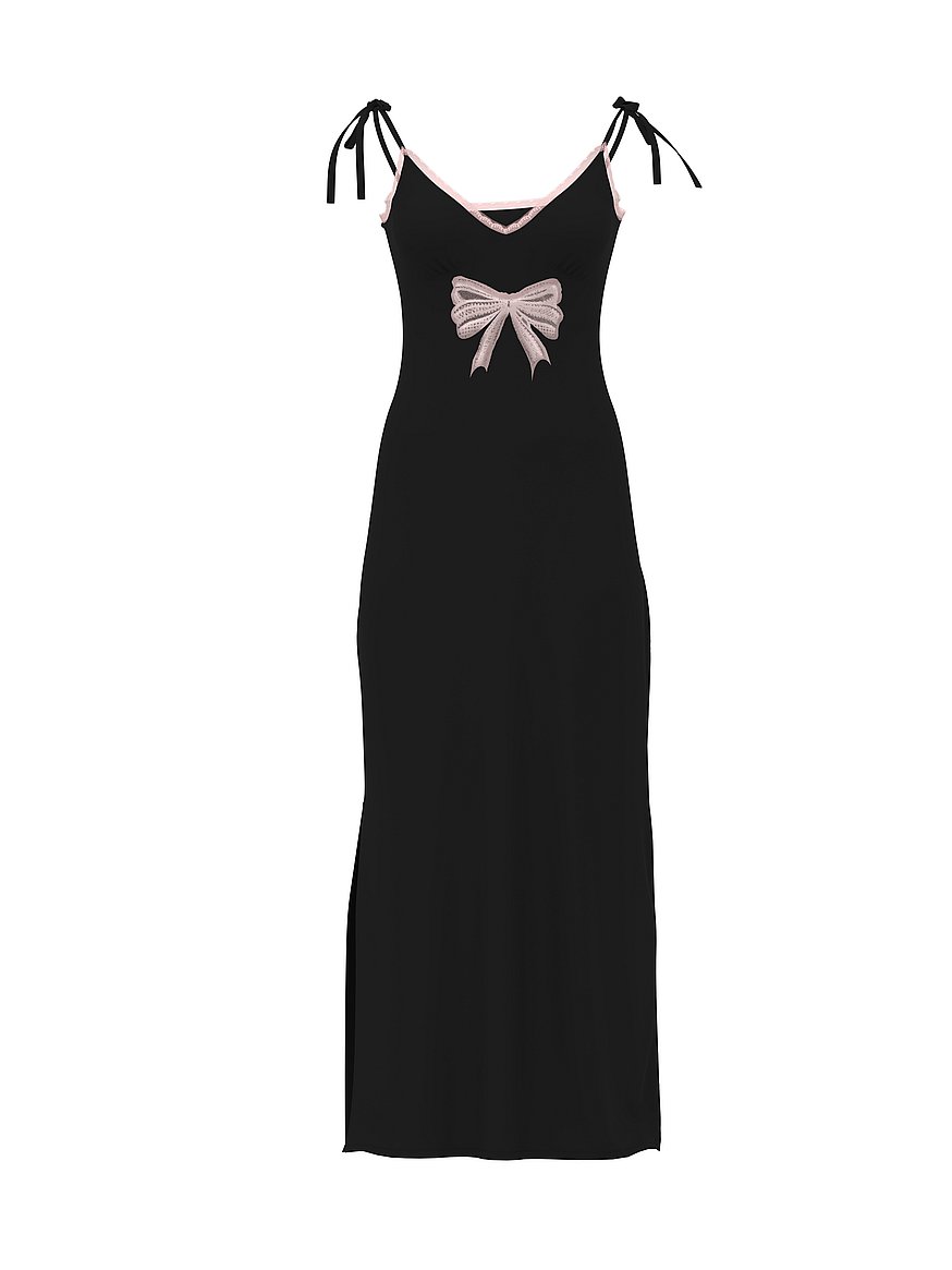 chinese dress ladies Verona Maxi Slip Dress Silver / S main image 1