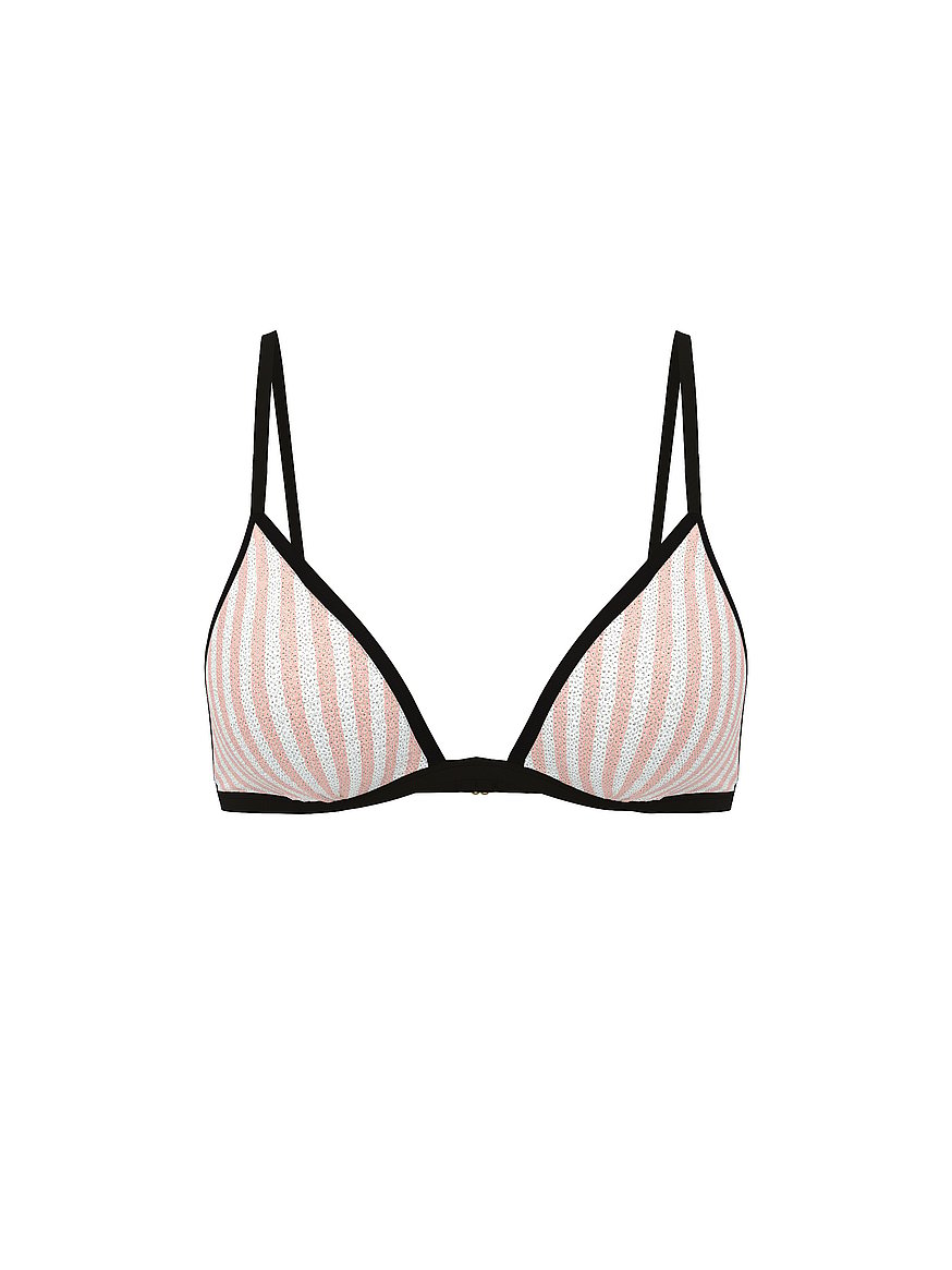 Victoria's Secretビキニ Buy VS Iconic Logo Triangle Bikini Top, Pure Black - Order Bikini