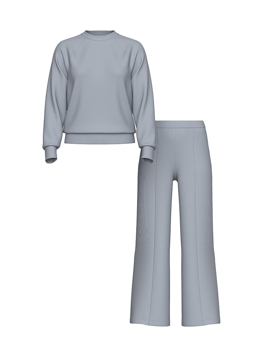 Buy VSX Winter Featherweight Knit 2-Piece Lounge Set, Sterling