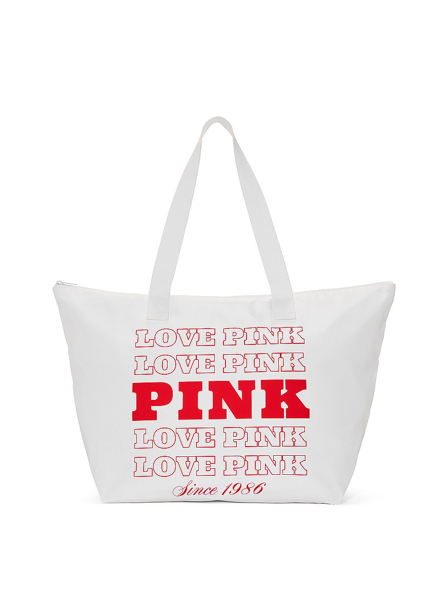 Buy Love PINK Nylon Tote Bag, Pink Tote - Order Bags online
