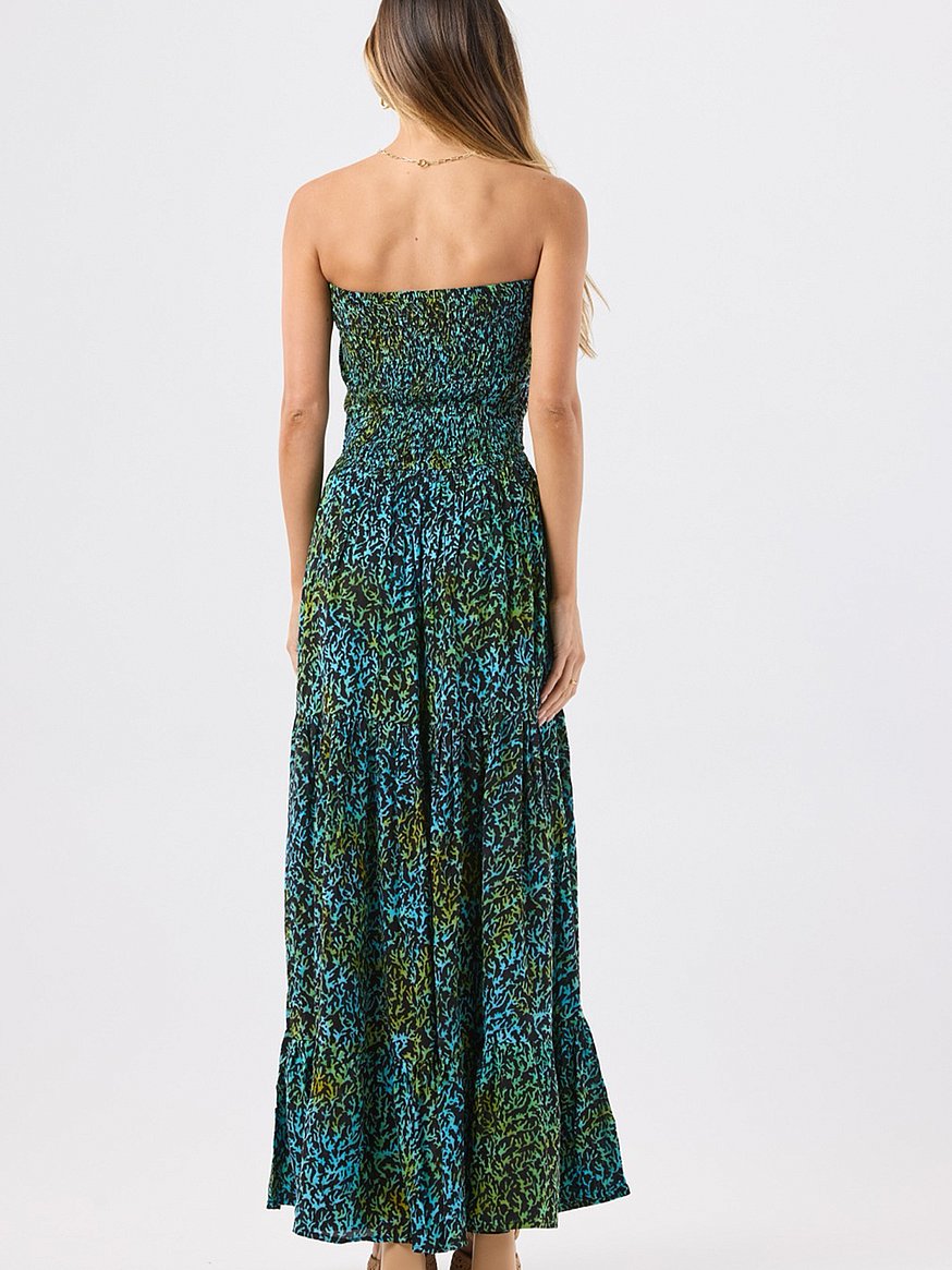 chinese dress ladies Bria’s Batik Maxi Dress by Studio Ey main image 1