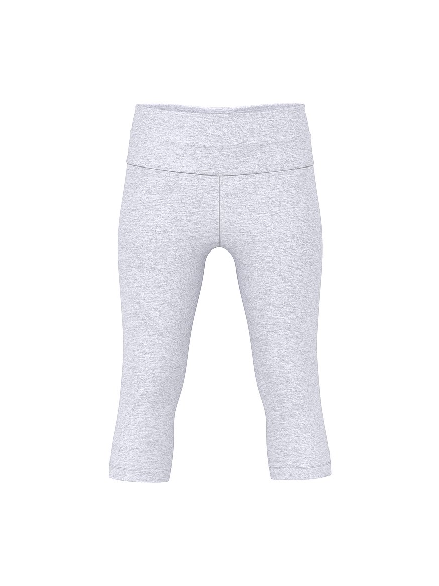 All-Day Cotton™ Foldover Capri Leggings