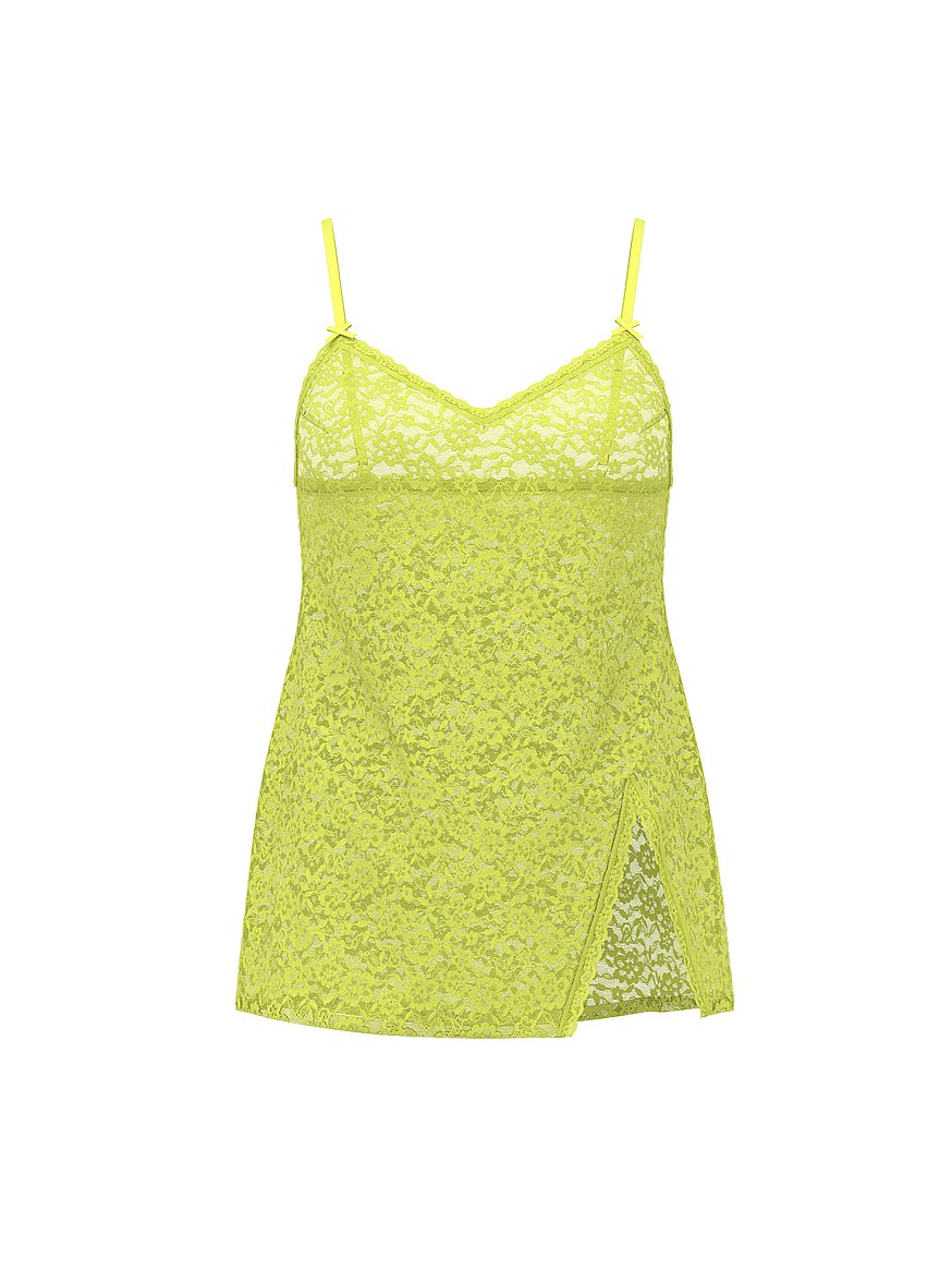 Buy Tease Lace Mini Slip Dress, Gecko Yellow - Order Slips online - Victoria's Secret US Buy Tease Lace Mini Slip Dress, Gecko Yellow - Order Slips online - Victoria's Secret US