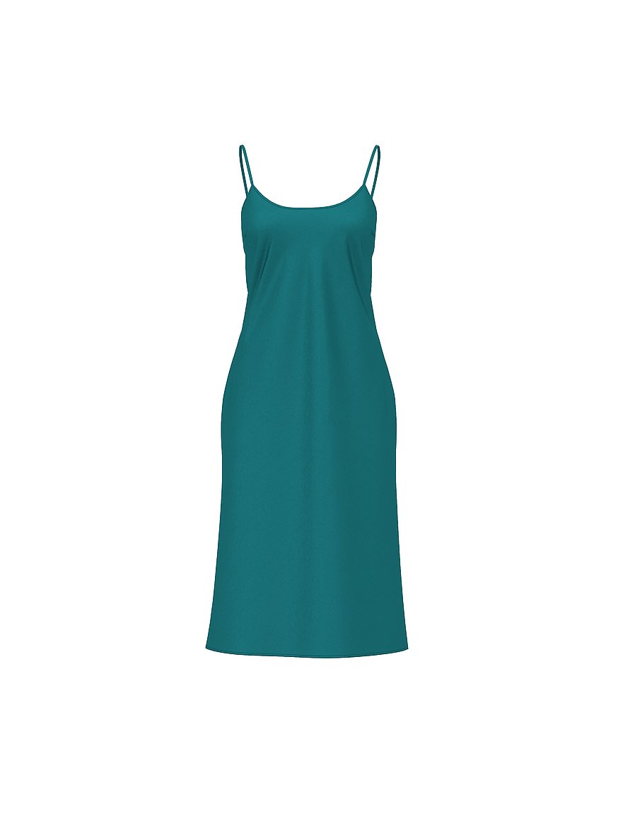 victoria secret green slip dress Vintage 90s Victoria's Secret Gold Label Evergreen Silk Slip Dress
