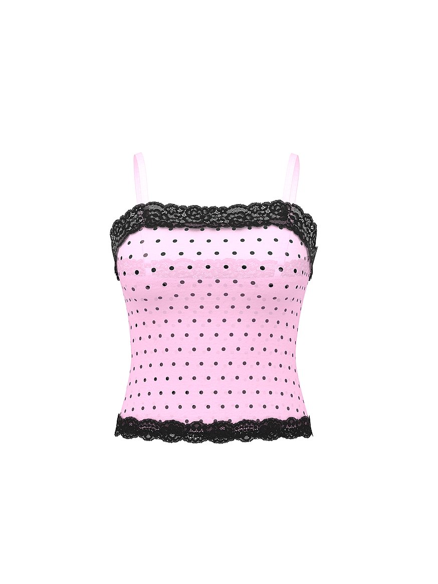 Buy Stella Tank, Pink Dot - Order Tops online - PINK US