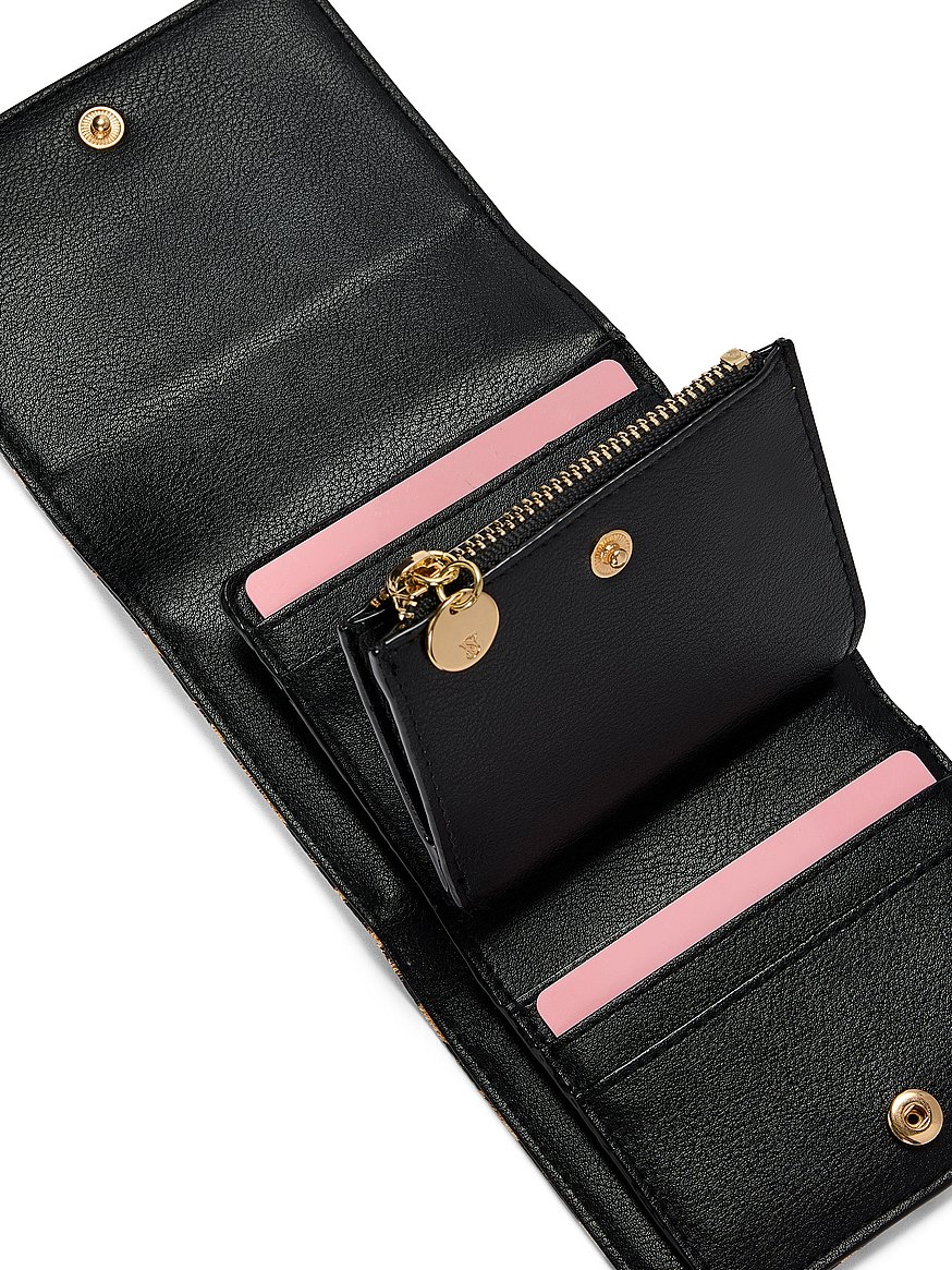 Buy Small Flap Wallet, Leopard - Order Small Accessories online