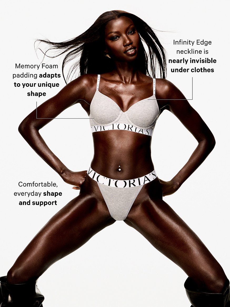 Cotton Lightly Lined Demi Bra