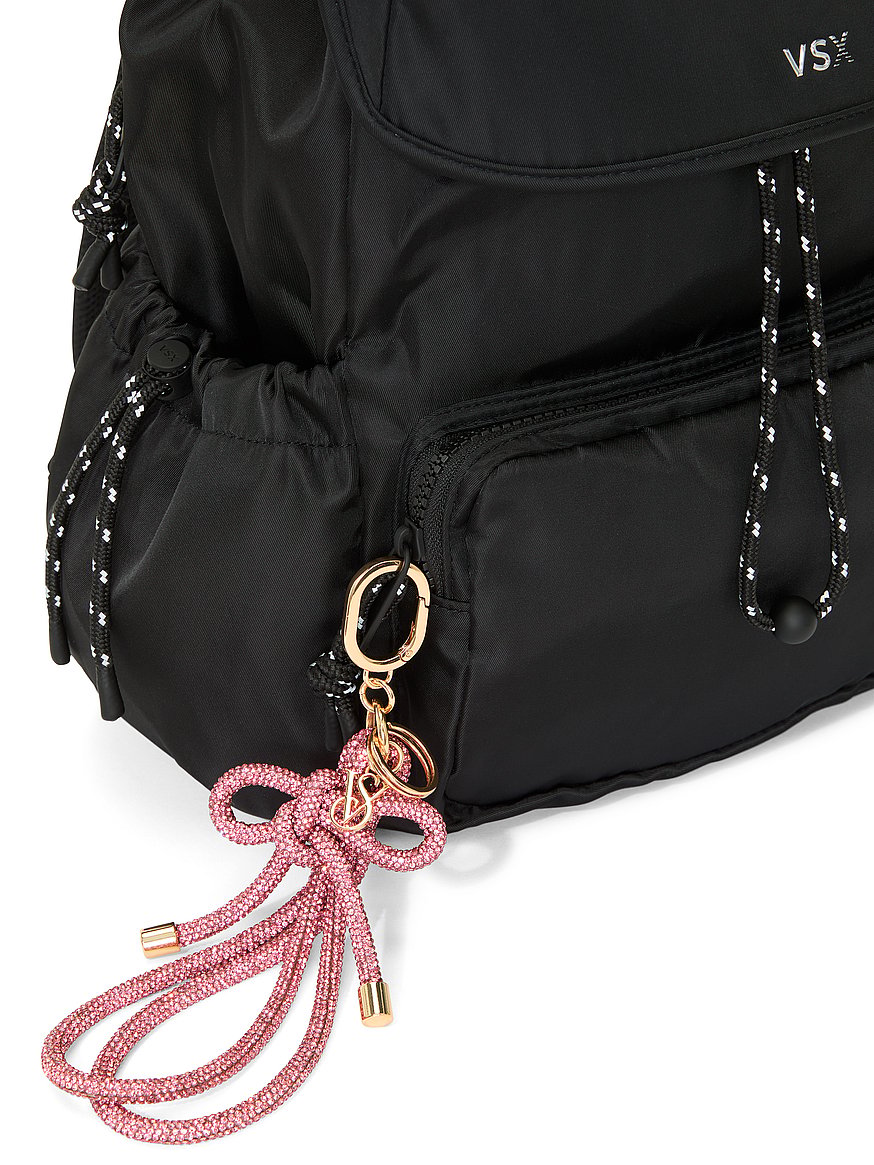 Buy Knotted Shine Wristlet Strap Keychain, Blush - Order Small