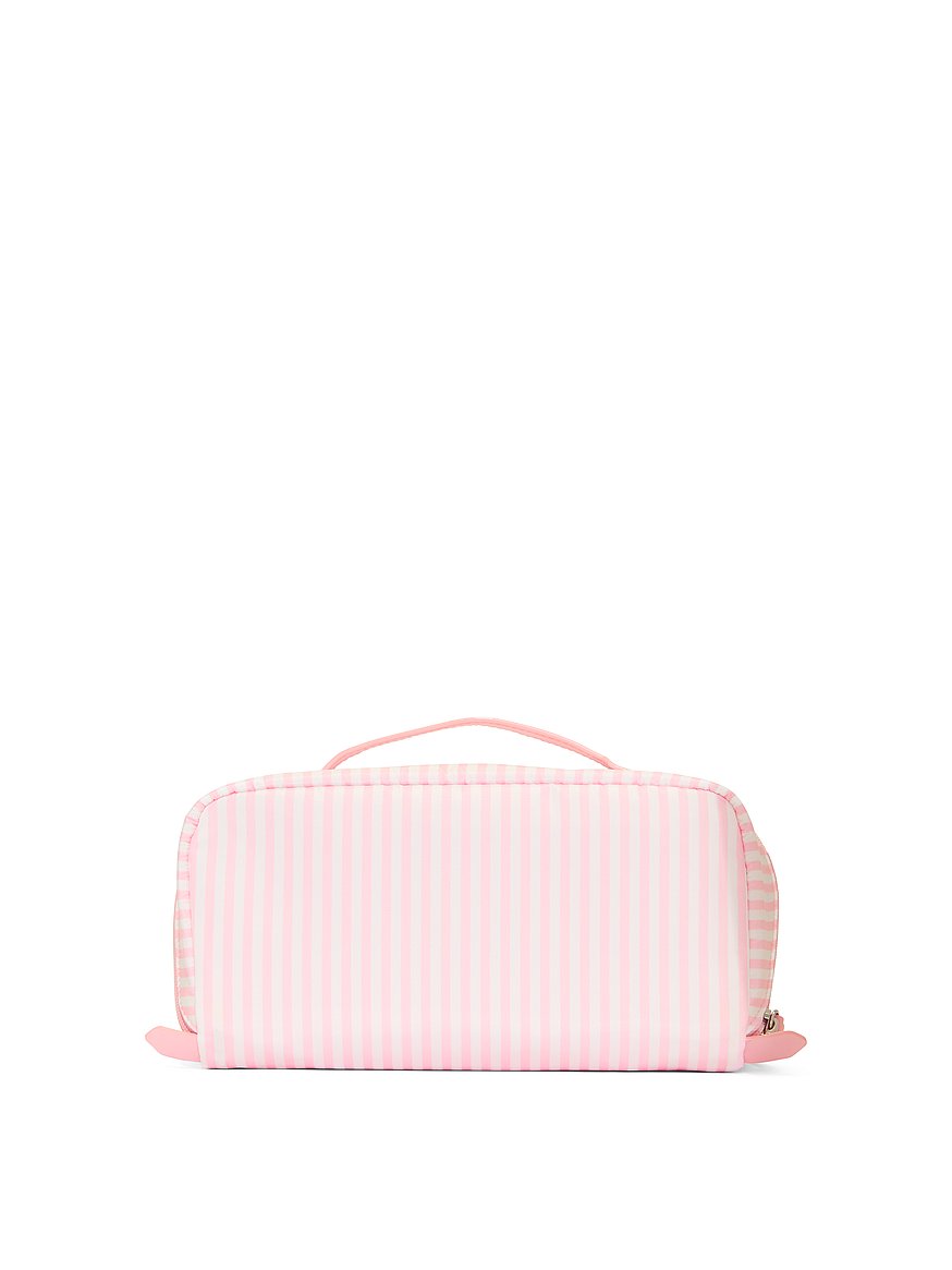 MAILLE PLAGE TOILETTES Organisateur Support Large Ouvertures suspendu Sacs, Rose EUR 10,31
