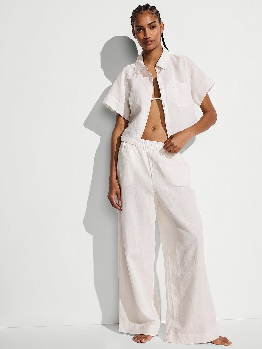 victoria high waisted dress pants - white Alloy Apparel Tall High Waist Flare Dress Pants for Women in White Size Medium main image 1