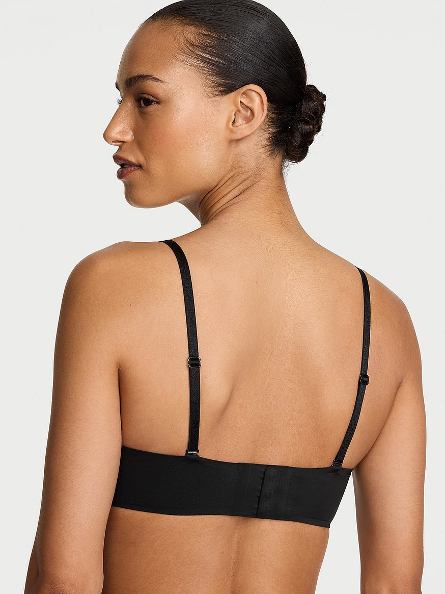 Buy Bombshell Add-2-Cups Push-Up Strapless Bra, Black - Order Bras