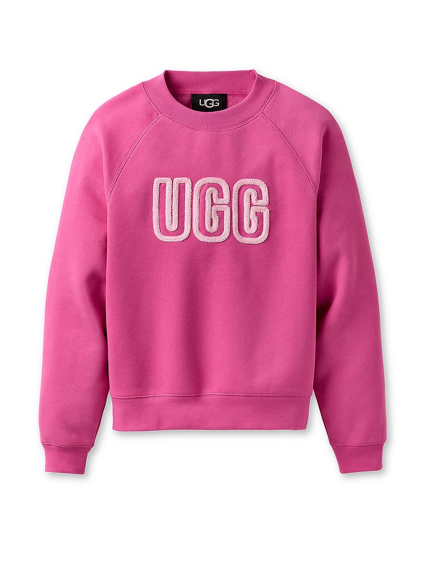 Buy Ugg Logo Crewneck, Purple - Order Sweaters online - PINK US