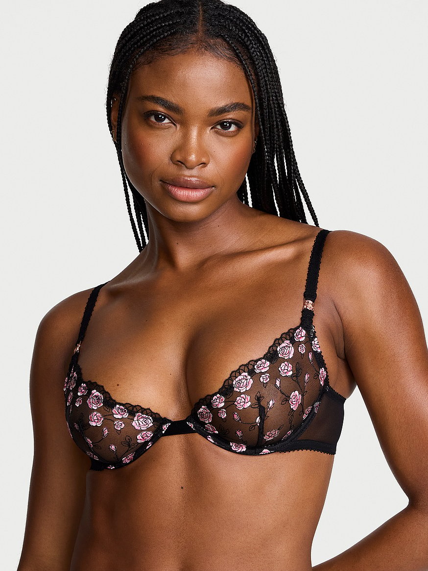ebony in sexy lingerie Demi Rose Mawby in various lingerie and see-through outfits main image 1