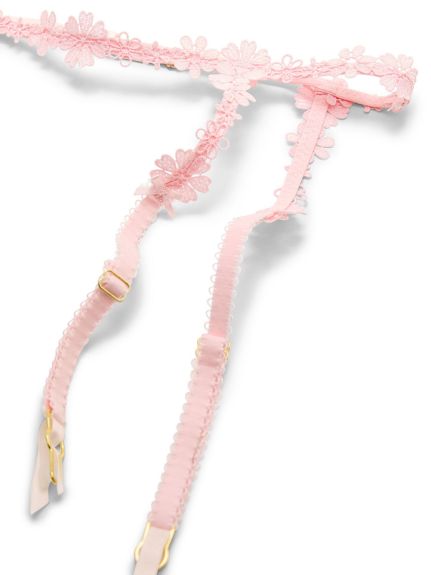 Victoria’s secret’s Dream angels cherry blossom Floral lace Garter Belt Victoria main image 4