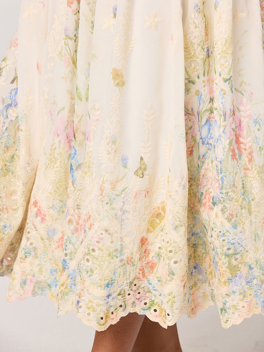 Buy Pellagia Dress, Cream Multi Floral - Order Dresses online - PINK US
