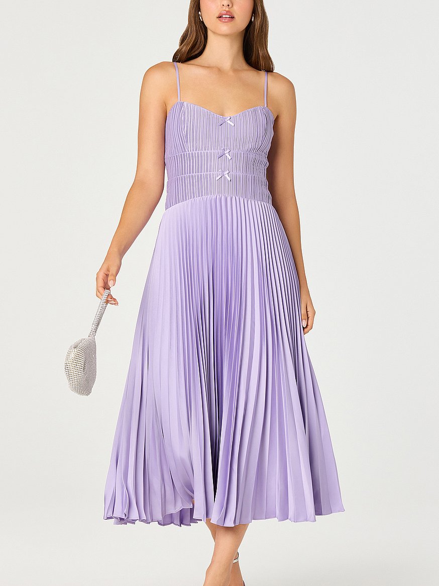 astr purple dress ASTR the Label Calantha Dress