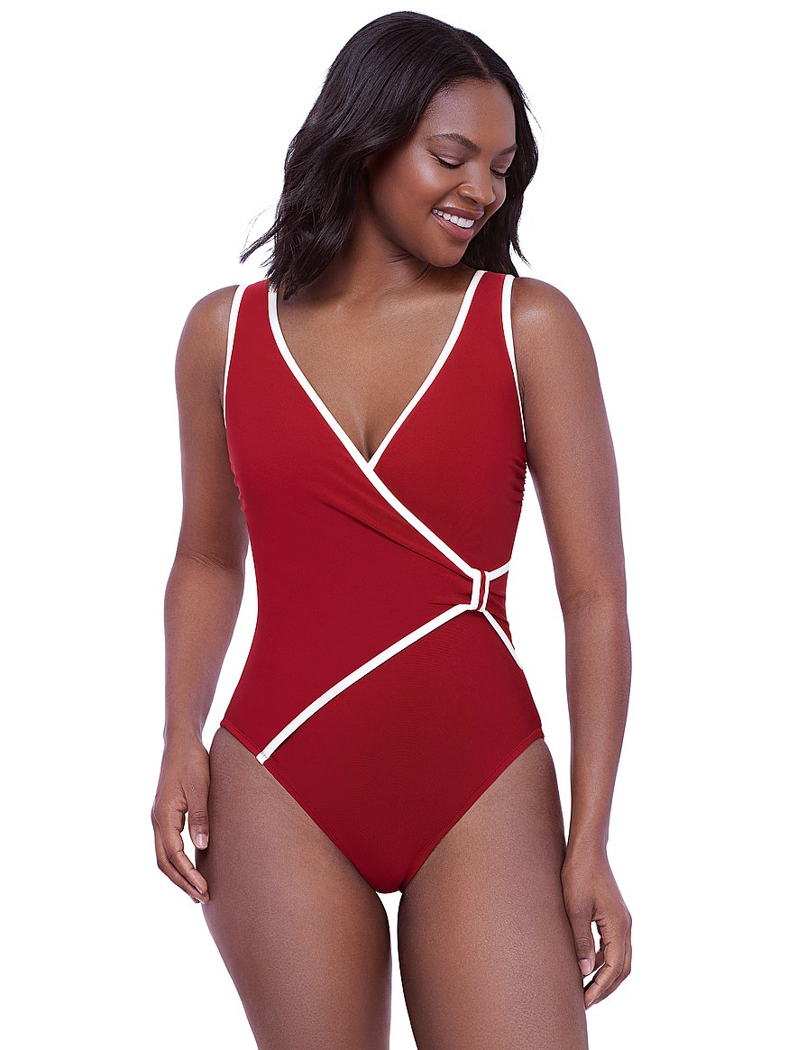 Treat ürself cherry one-piece swimwear Buy Ave One-Piece Swimsuit, Cherry Chocolate - Order One-Piece