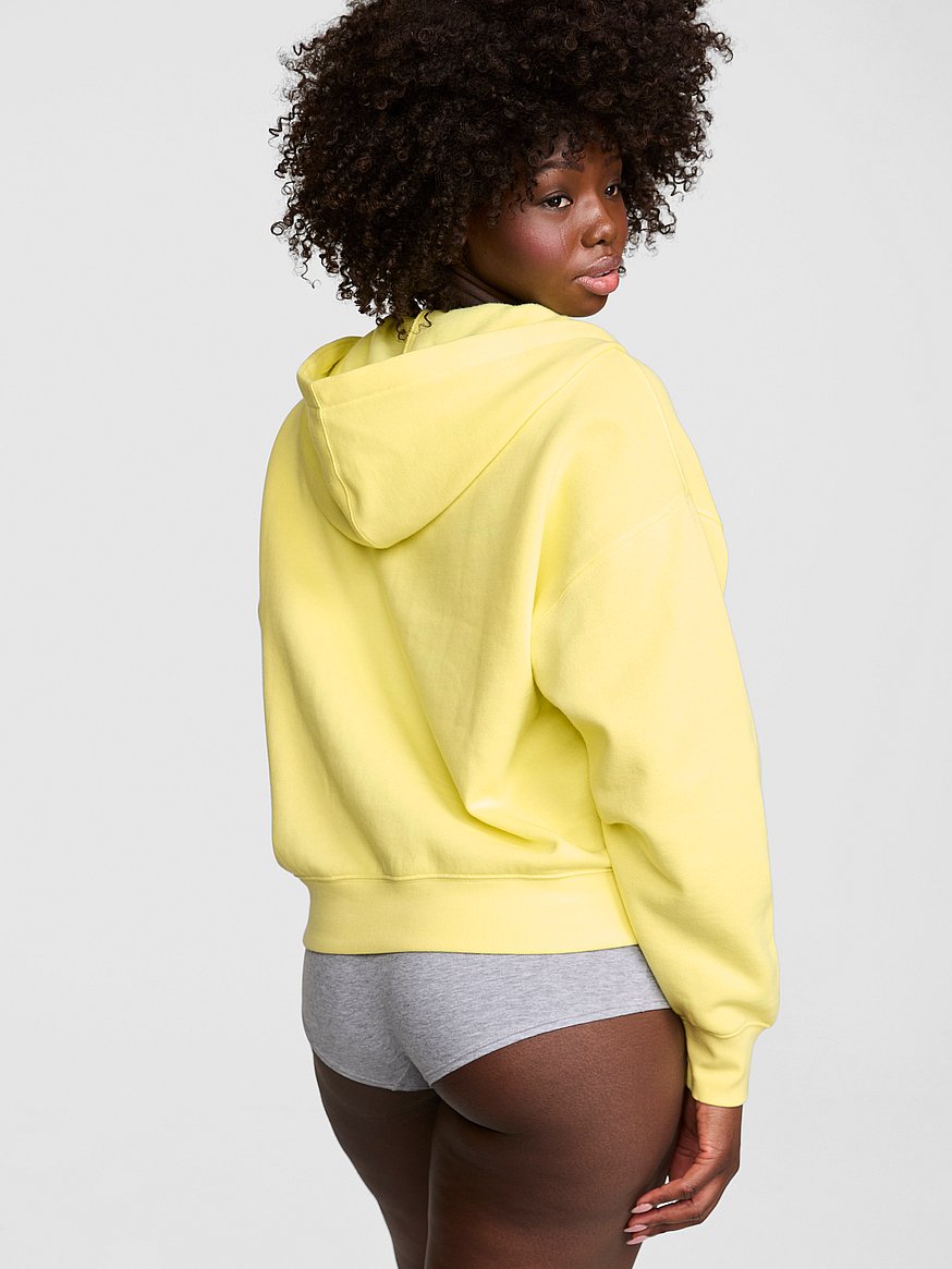 Buy Campus Fleece™ Half-Zip Hoodie, Pineapple Ice - Order Hoodies