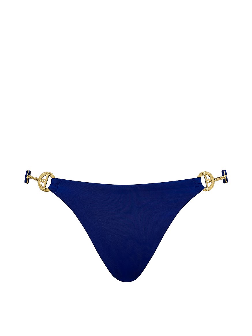 ヴィクトリアシークレット　FORBIDDEN Buy Archives Toggle Bikini Bottom, Fantasia Blue - Order Bikini