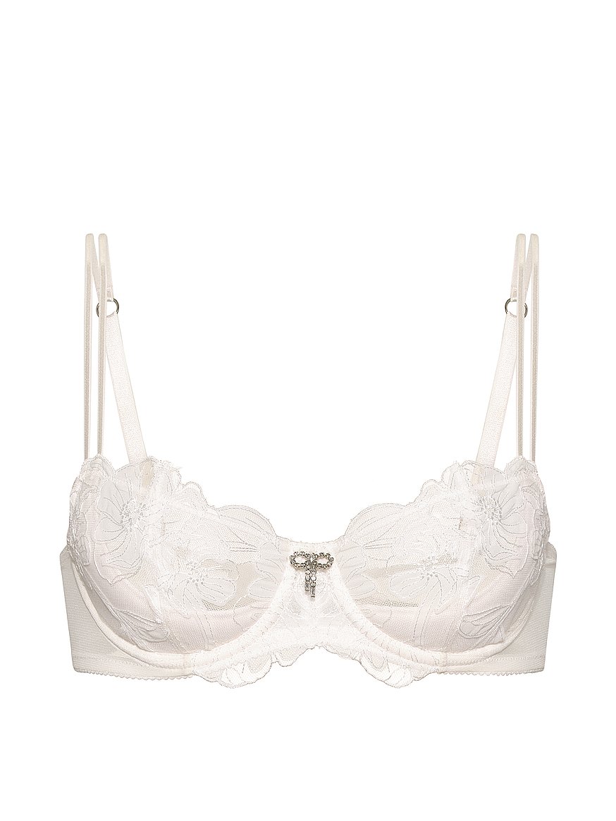 Buy Wicked Unlined Frou Frou Embroidery Balconette Bra, Frou Frou