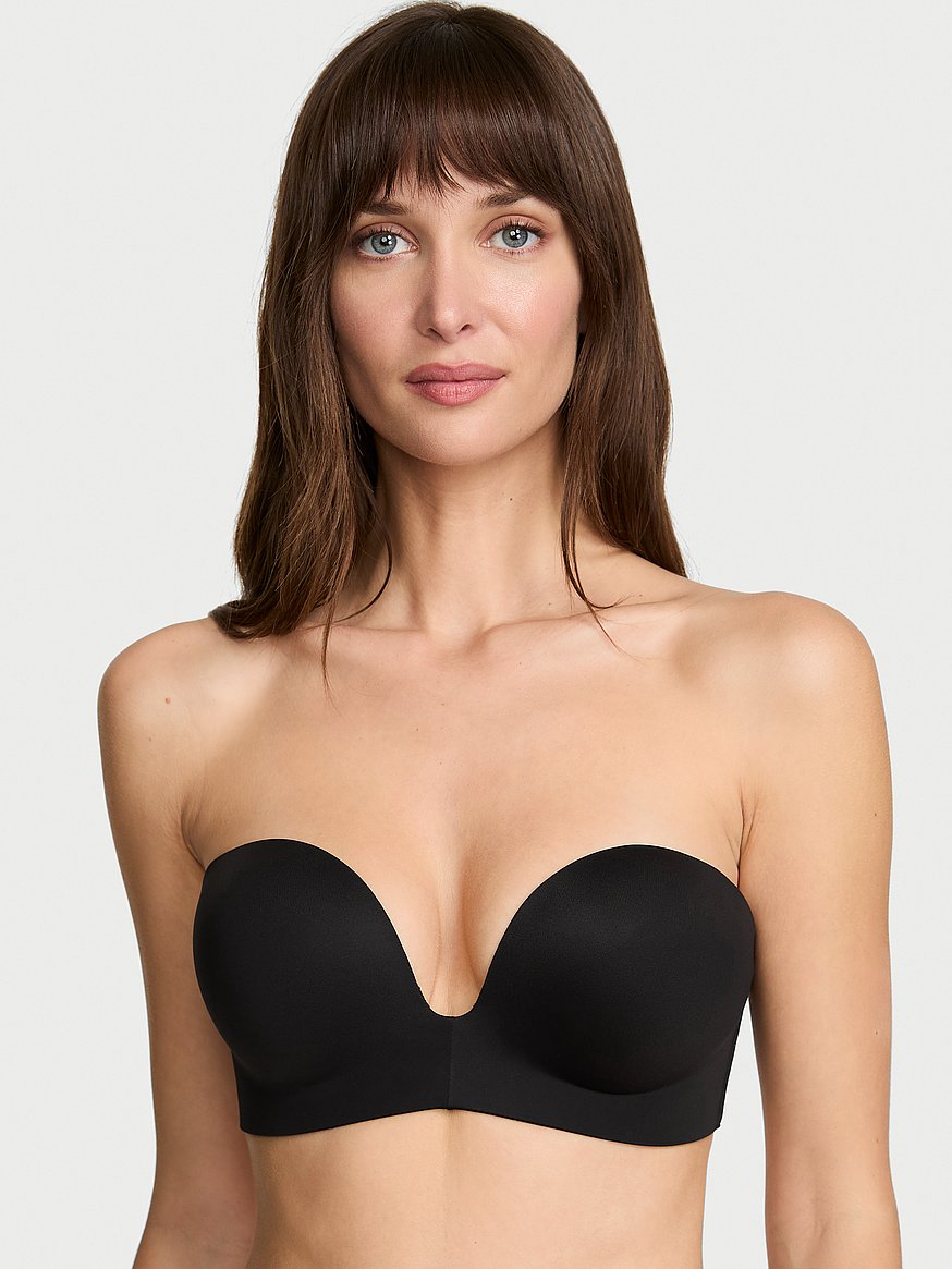 Invisible by Victorias Secret Bombshell Add-2-Cups Push-Up Strapless Bra, Black, 38DD - Women's Bras - Victoria's Secret Invisible by Victorias Secret Bombshell Add-2-Cups Push-Up Strapless Bra, Black, 38DD - Women's Bras - Victoria's Secret