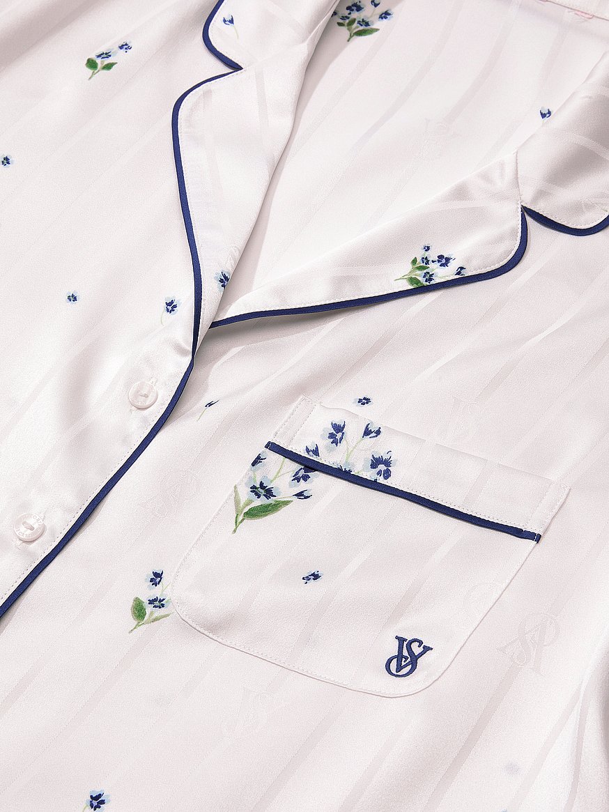 【ホリデーショッパー付き】 Victoria's Secret パジャマ XS Buy Signature Satin Short Pajama Set, - Order Pajamas Sets online
