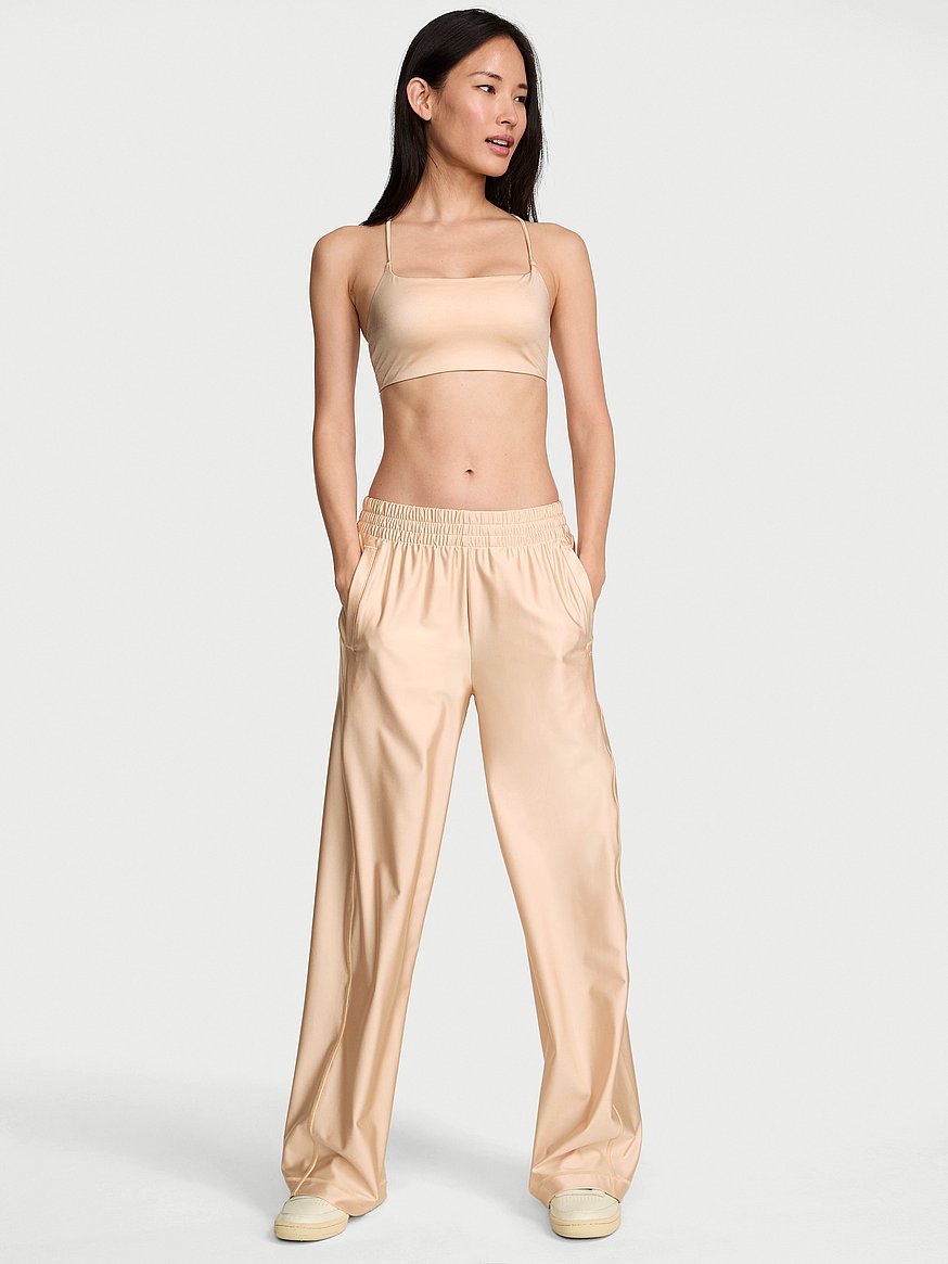 ヴィクシーページ Buy VSX GlossyTech™ Wide-Leg Pant, - Order Bottoms online - PINK US