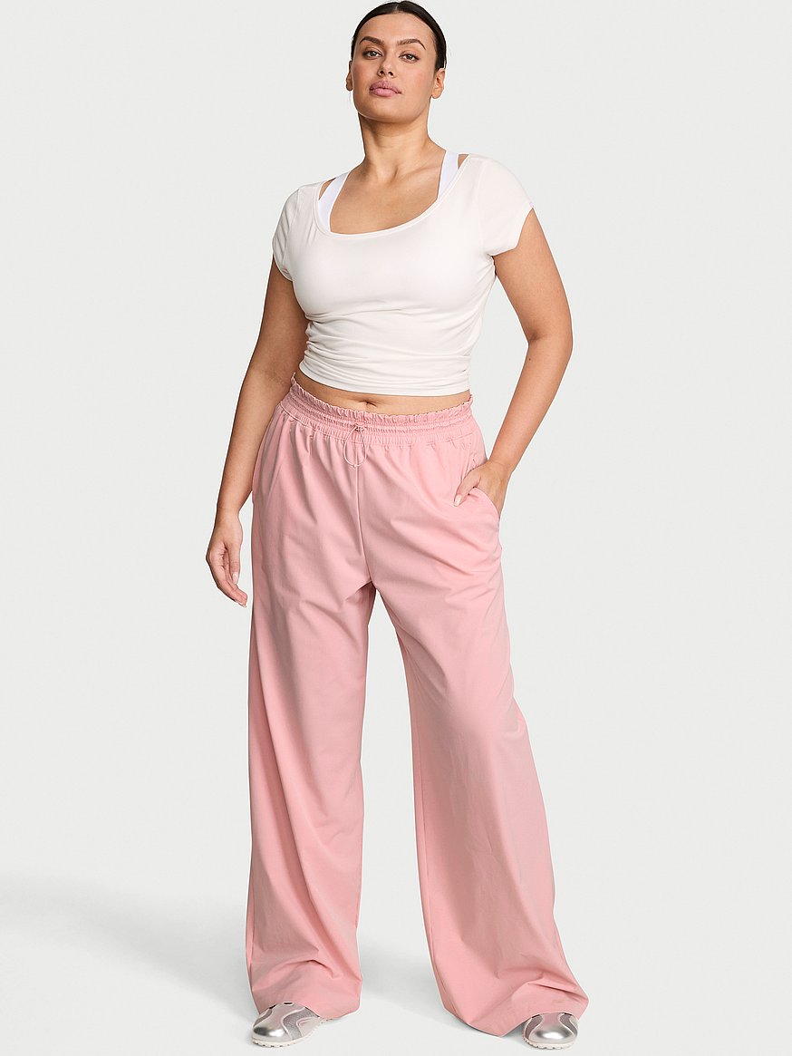 Buy VSX ActiveFlex Wide-Leg Pant, Dusk Pink - Order Bottoms online