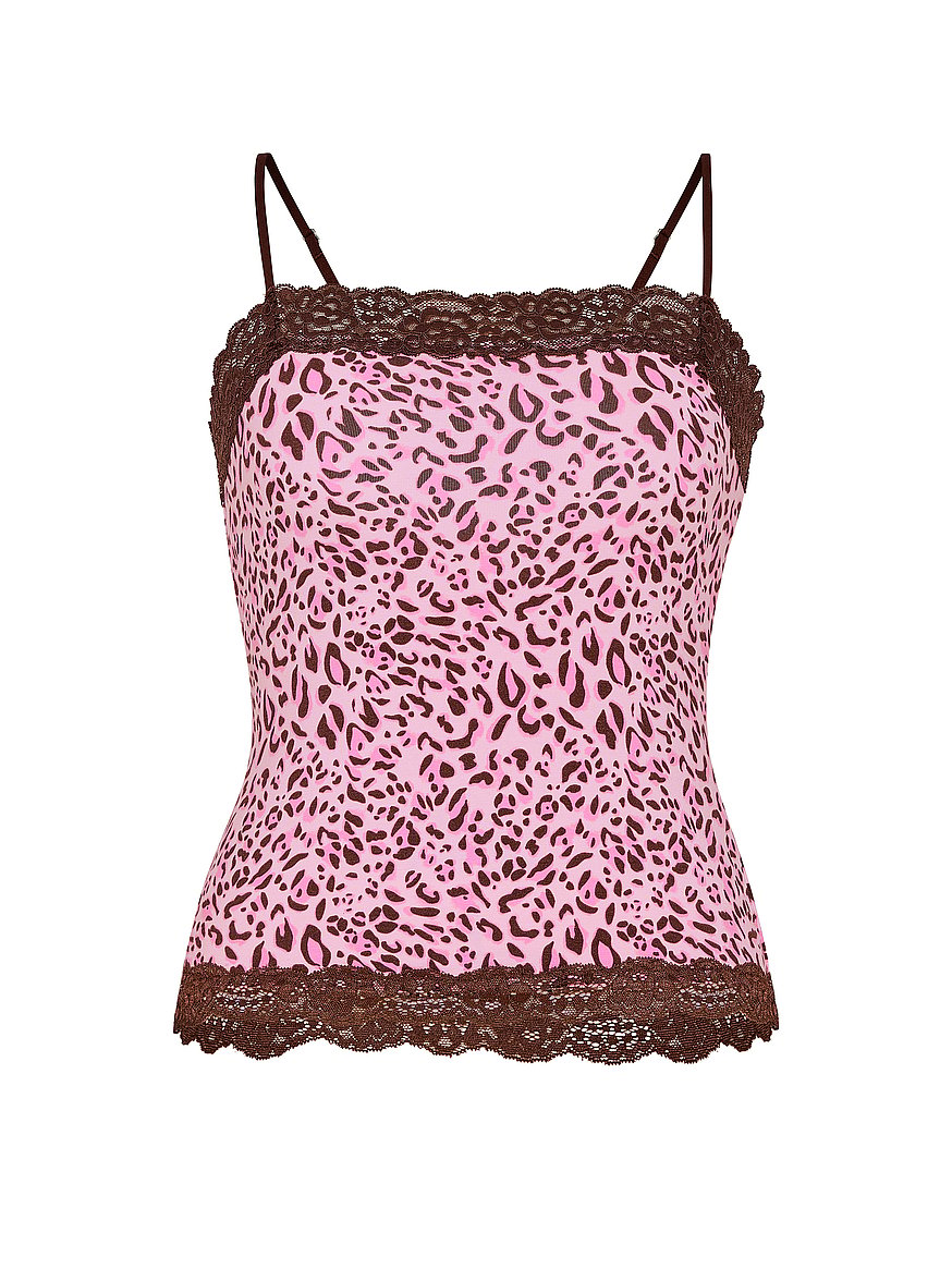 Buy Stella Tank, Pink Leopard - Order Tops online - PINK US