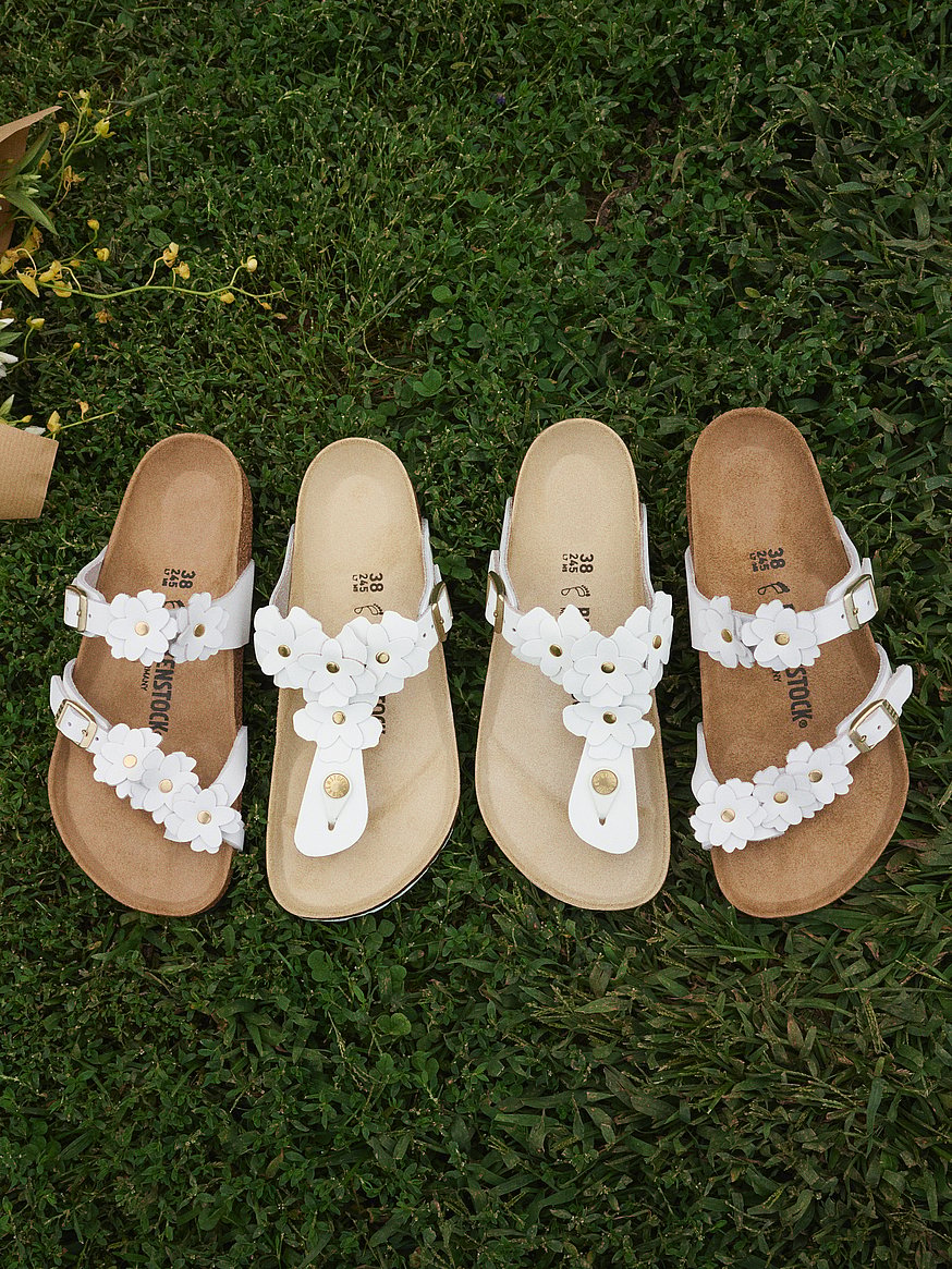 Buy Mayari Flowers Sandals, White - Order Shoes online - PINK US