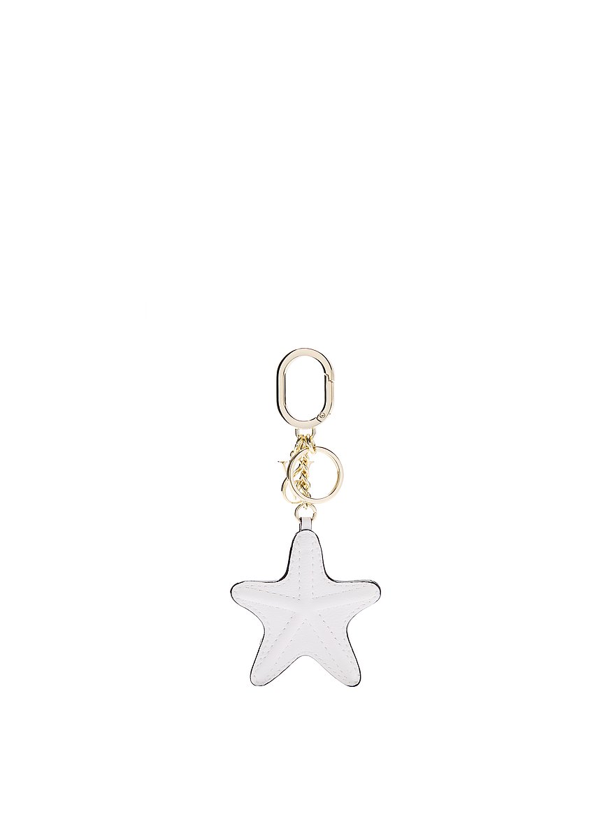 Buy Starfish Bag Charm Keychain, White Starfish - Order Small