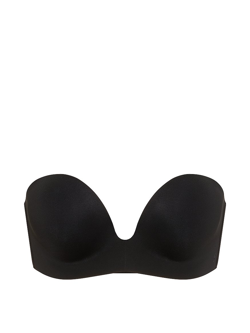 Buy Bombshell Add-2-Cups Push-Up Strapless Bra, Black - Order Bras