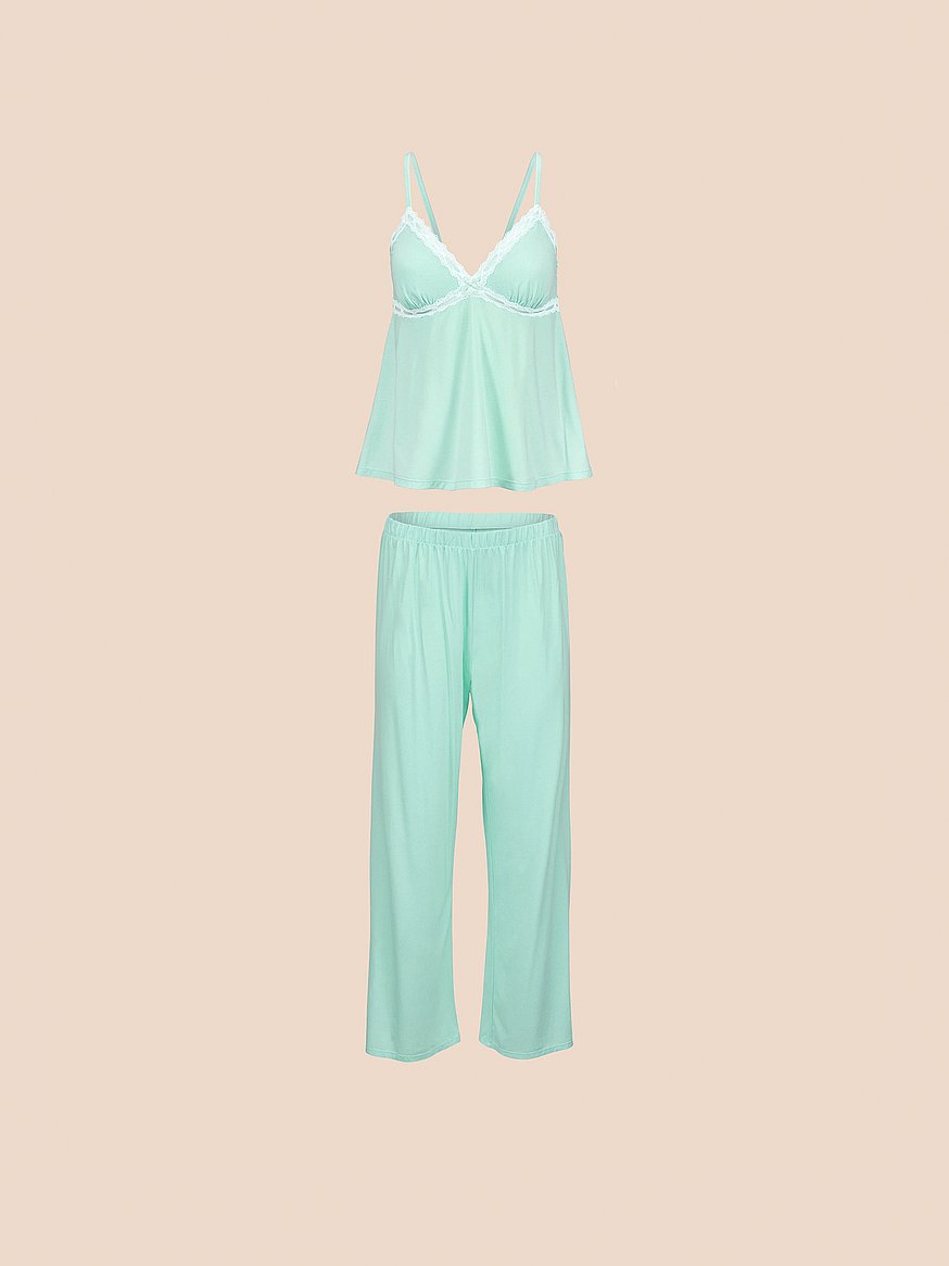 Buy Eloisa Sleep Set, Green - Order Pajamas Sets online