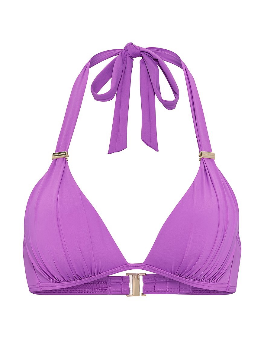 victoria secret bra top halter dress Buy Harlow Push-Up Bikini Top, Gumdrop Purple - Order Bikini online satin abaya