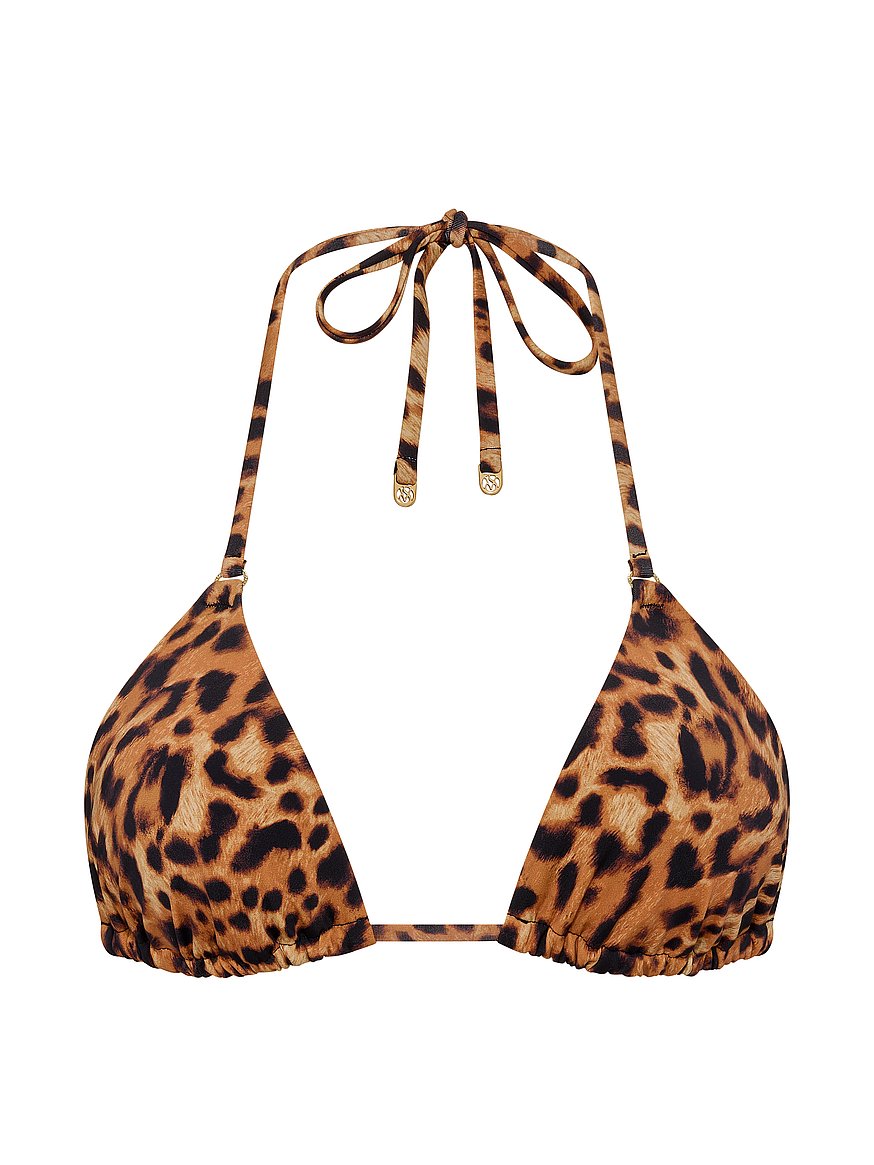 Buy Triangle Bikini Top, Leopard - Order Bikini Top online