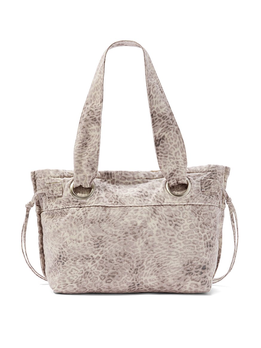 Buy Canvas Flat-Bottom Tote Bag, Leo Haze - Order Bags online