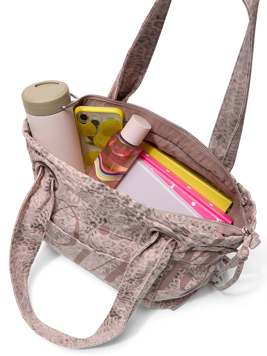 Buy Canvas Flat-Bottom Tote Bag, Leo Haze - Order Bags online