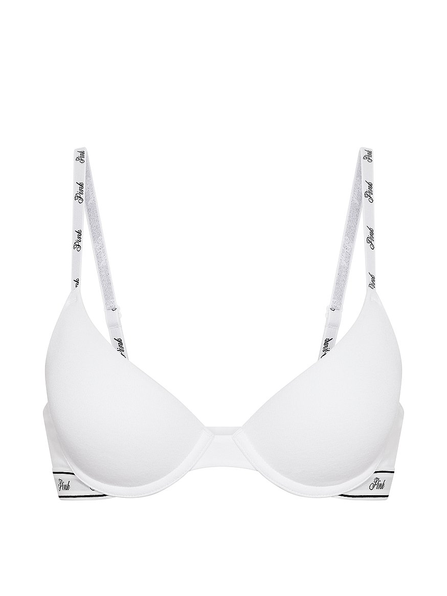 Buy Wear Everywhere™ Push-Up Bra, White - Order Bras online - PINK