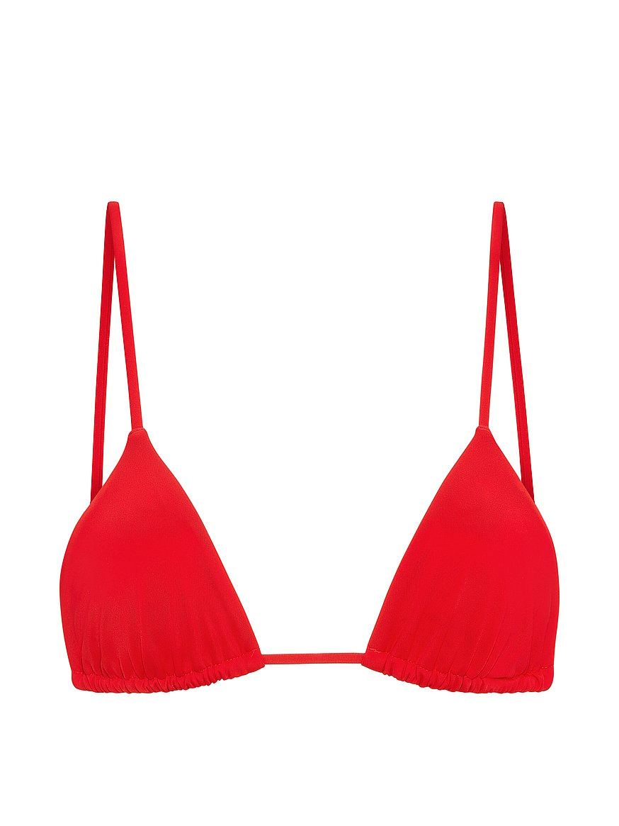 Buy Tiny Triangle Bikini Top, Red Pepper - Order Bikini Top online